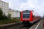 VT612-655 RE nach Hof bzw. Bayreuth; Zugteilung in Neuenmarkt-Wirsberg. 2014-20-09
