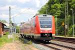 612 156 DB Regio in Michelau am 25.06.2012.