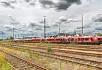 Diverse BR 620, zum Wochenende abgestellt, in Euskirchen - 07.07.2024