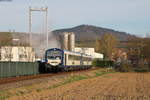 VS 202 und VT 126 als SWE74261 (Riegel am Kaiserstuhl Ort-Gottenheim) bei Bötzingen 30.3.17