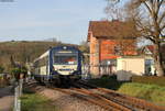 VT 126 und VS 202 als SWE74260 (Gottenheim-Endingen) in Eichstetten 30.3.17