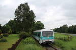 Der VT (BR) 628/928 201 des Vereins  Historische Eisenbahnfahrzeuge Lübeck eV.  fuhr am 24.6.2017 einige umläufe von und nach Kiel Hbf/Schönberg (Holst.).
Hier abgelichtet am Bü Landgraben/Ortsausgang Schönkirchen Ri. Probsteierhagen.