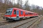 DB Regio Kurhessenbahn 928 225 am 24.03.18 beim Lokschuppenfest in Treysa 