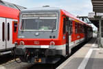 Der ex Ulmer 628 564 mit RSB Desgin, der seit kurzem einen Neulack besitzt als RB aus Landshut Hbf.