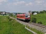 Der 628 438 als RB nach Salzburg am 24.05.2019 unterwegs bei Neumarkt-St. Veit.