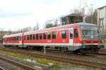 Am 12. April 2008 steht Tw 628 401 im Bahnhof Bayreuth. Er wartet auf den nächsten Einsatz.