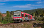 628 642 als R 10572 (Cluj Napoca - Oradea) bei Poptelec 23.8.24