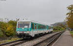 628 436/ 628 526  Anna  als RC 33918 (Freiburg Hbf - Zollhaus Blumberg) im Bahnhof Weizen 14.10.24