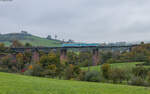 628 436/ 628 526  Anna  als RC 33918 (Freiburg Hbf - Zollhaus Blumberg) auf dem Fützener Talübergang 14.10.24