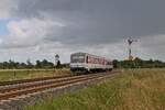 628 501 bei stürmischem Wetter bei Risum-Lindholm (04.07.2024) 