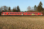 628 fährt wohl mit Biodiesel von München Ost nach Wasserburg /Inn am 5.2.25.