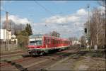 628/928 519 fhrt als RE17 (RE 29212)  SAUERLAND-Express   bei Westhofen dem Ziel Hagen Hbf entgegen.
