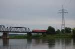 Ein 628 auf der Danaubrcke bei Bogen am 08.06.2008