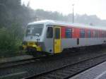 VT 628 der WEBA abgestellt in Betzdorf (26.07.08)