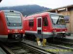 2 Generationen treffen am 12.8.2008 in Oberstdorf aufeinander.