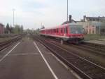628 423-6, 928 423-3  beim Rangieren von Gleis 1 nach Gleis 70 am 21.04.08 in Weiden (Oberpfalz)