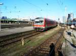 ein 628er verlsst den Ostbahnhof Richtung Mhldorf.