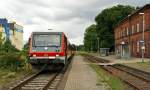 628 209 und 628 218 am 21.06.2009 als RB von Lneburg nach Dannenberg Ost in Dahlenburg.