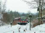 628 409 am 11.01.2010 aufgenommen im verschneiten Bf.