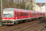 Die 928 511 fhrt als RB38 in DT nach Kln Messe/Deutz durch Dsseldorf Vlklinger Strae am 14.04.2010