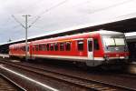 928 550-3/628 550-6 mit RB 34914 Braunschweig Hbf-Holzminden auf Braunschweig Hauptbahnhof am 23-7-2005.