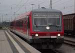 628 402  Stadt Mnchberg  erreicht am 11. Juni 2011 als RB nach Bad Rodach den Bahnhof Lichtenfels auf Gleis 7.