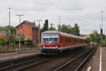 628 420 und ein weiterer 628 waren am 01.08.2011 als RE 3697 als 612 Ersatz zwischen Hof und Regensburg unterwegs.