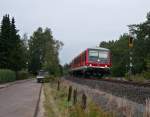 928 600 am 27. August 2011 als RB 14773 (Buchholz(Nordheide) - Bennemhlen) in Schneverdingen. Die Anzeige wollte wohl nicht so richtig funktionieren und zeigte stattdessen  Bennem77Dhlen  an. ;)