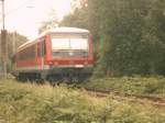 VT 928 641-0 am 25.06.06 auf den Weg nach Binz auf Rgen.