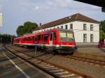 VT 628 nach Braunschweig in Vienenburg am 25.07.2013