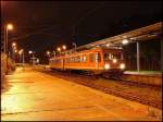 BR  928 435-7 auf der S3 Linie vom Seehafen Rostock –Rostock Hbf.  Die Aufnahme entstand beim 15min. Aufenthalt am Hp Rostock Seehafen Nord.