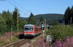 628 318-7/628 236-1 als RB 26919 (Titisee-Seebrugg) bei Aha 3.8.15