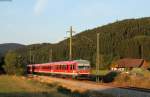 628 702-3 und 628 562-1 als RB 26968 (Neustadt(Schwarzw)-Titisee) bei Titisee 22.8.15