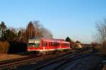 628 576 mit RB 27168 in Pirach (09.02.2007)