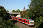 Diese Aufnahme zeigt den Regionalverkehr auf der Eifelbahn in der Vor-Vareo-Ära.
Das Foto von 628 637 und Co. entstand in Brühl-Vochem.
Aufnahmedatum: 30.09.2011