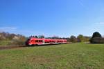 DB Regio Hessen PESA Link 633 005 am 07.04.19 bei Dreieich Götzenhain als RB61