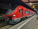 VT 633 035 auf der Linie RE 79 nach Kempten (Allgäu) Hbf in Augsburg Hbf, 30.10.2023.