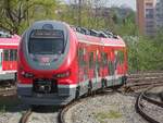 633 046 verlässt am 11.04.24 Kempten Hbf.