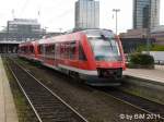 Eine seltene Kompination konnte man am Dortmund Bahnhof sehn. Eine 640 mit ein 648 zusammen gekuppelt. 12.04.2011