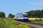 HEX VT872 bei der Einfahrt in Börnecke gen Bankenburg.