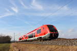 641 028 DB Regio bei Trieb am 25.02.2017.