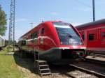 DB 641 003-9 als Pendelverkehr beim Sommerfest des Kameradschaftswerk der Eisenbahner Freiburg (KWE-F).
Der Pendelverhekr ging vom Freiburg HBf Gleis 8 ins Bw Freiburg Gleis 502.