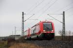 641 037 DB Regio bei Reundorf am 27.12.2014.