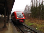 DB 641 036 als RB 16043 aus Fröttstädt, am 25.03.2016 in Friedrichroda.