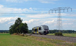 641 034 war am 31.07.16 von Leipzig aus unterwegs nach Bad Lausick.