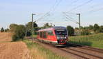 642 169 als RE Crailsheim-Heilbronn am 25.07.2020 zwischen Öhringen und Bitzfeld.