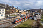 DB Regio 642 055 & 738 / Aue, 9.