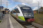 642 039 als Regionalzug nach Stettin am 04. Oktober 2024 hier auf Gleis 4