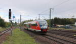 DB 642 559  Schwarzenberg - Perle des Erzgebirges  als RB 23720 von Annaberg-Buchholz Süd nach Chemnitz Hbf, am 11.10.2024 in Niederwiesa.