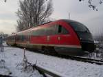 642 237-2 ist kurz vor dem Bahnhof Flha in Richtung Chemnitz unterwegs.